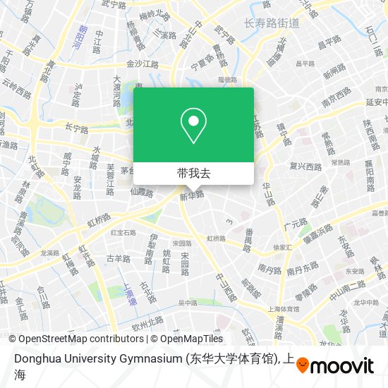 Donghua University Gymnasium (东华大学体育馆)地图