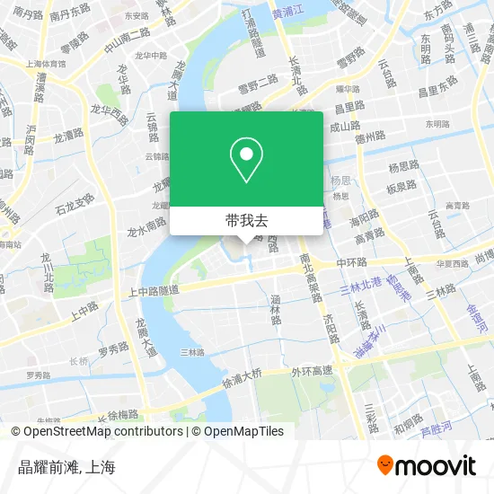 晶耀前滩地图