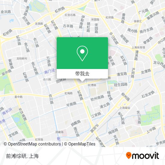 前滩综研地图