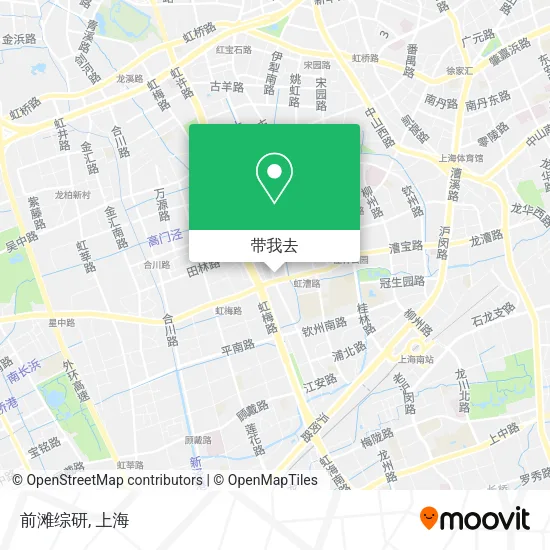 前滩综研地图