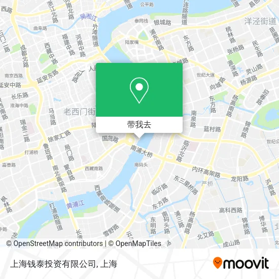 上海钱泰投资有限公司地图