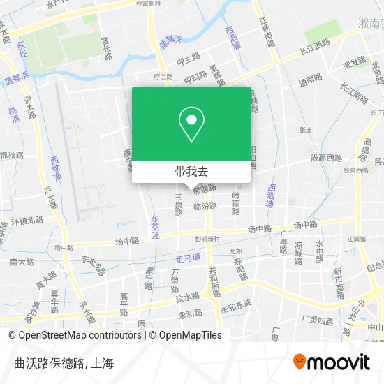 曲沃路保德路地图