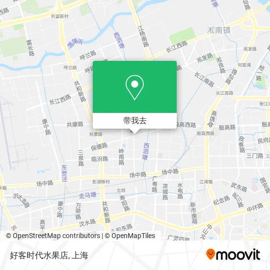 好客时代水果店地图
