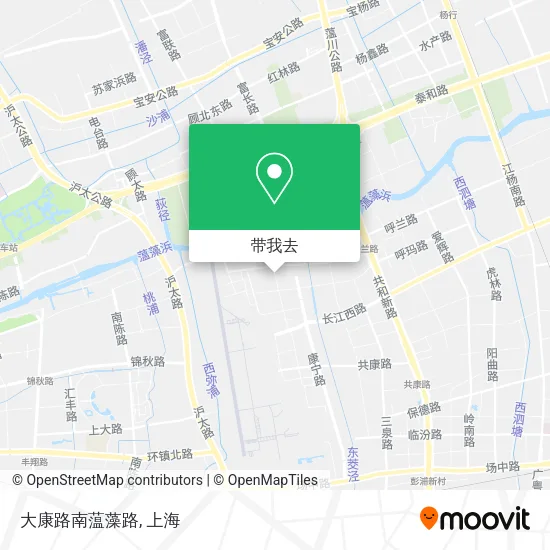 大康路南蕰藻路地图
