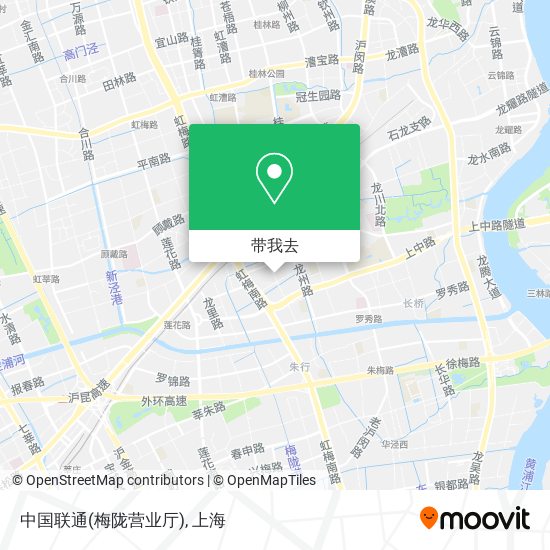 中国联通(梅陇营业厅)地图