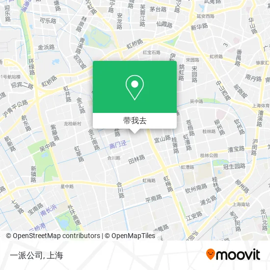 一派公司地图