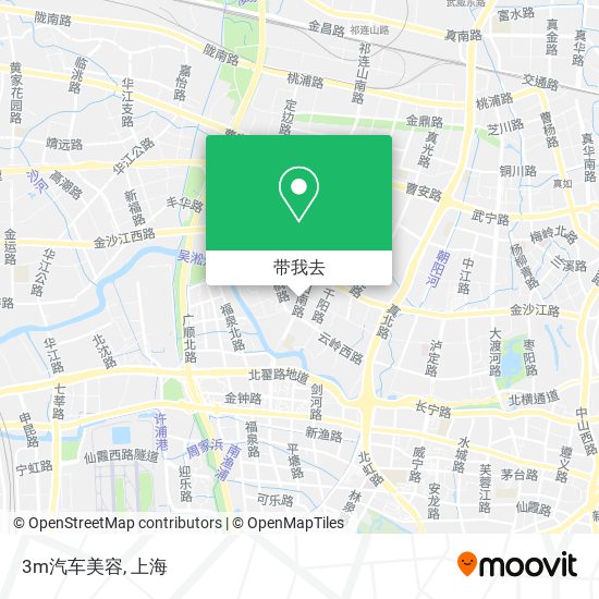 3m汽车美容地图