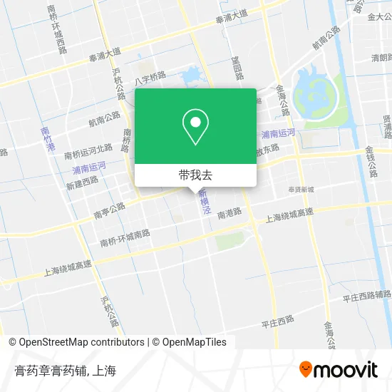 膏药章膏药铺地图