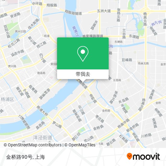 金桥路90号地图