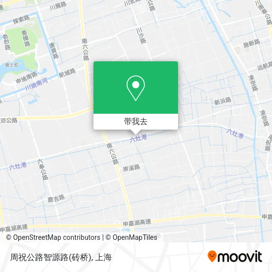 周祝公路智源路(砖桥)地图