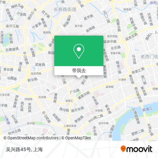 吴兴路45号地图