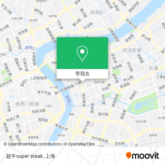 超牛super steak地图