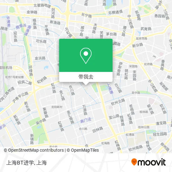 上海BT进学地图