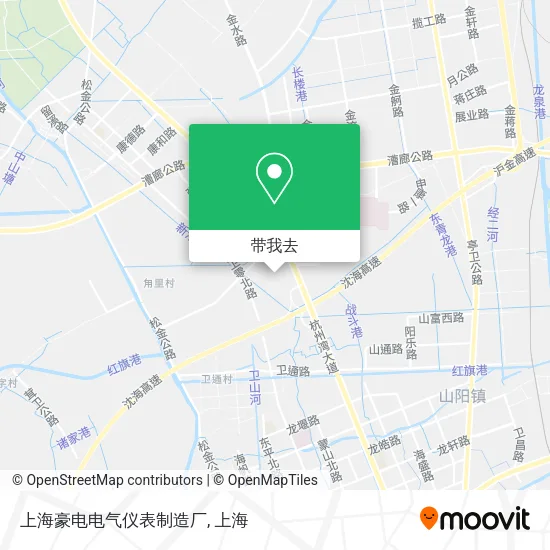 上海豪电电气仪表制造厂地图