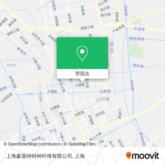 上海豪嘉特特种纤维有限公司地图
