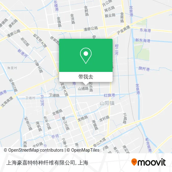 上海豪嘉特特种纤维有限公司地图