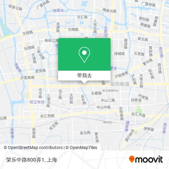 荣乐中路800弄1地图