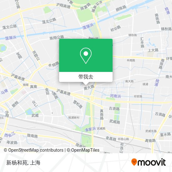 新杨和苑地图