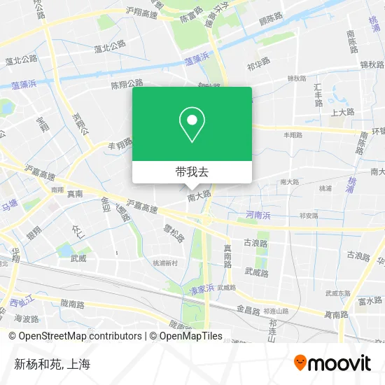 新杨和苑地图