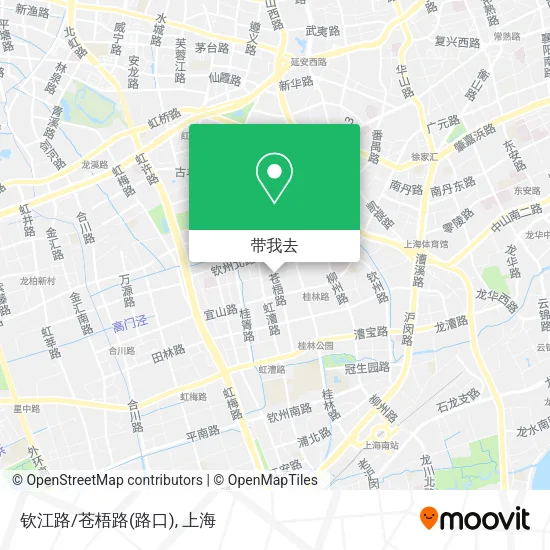 钦江路/苍梧路(路口)地图