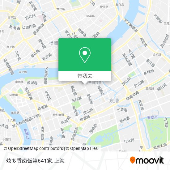 炫多香卤饭第641家地图