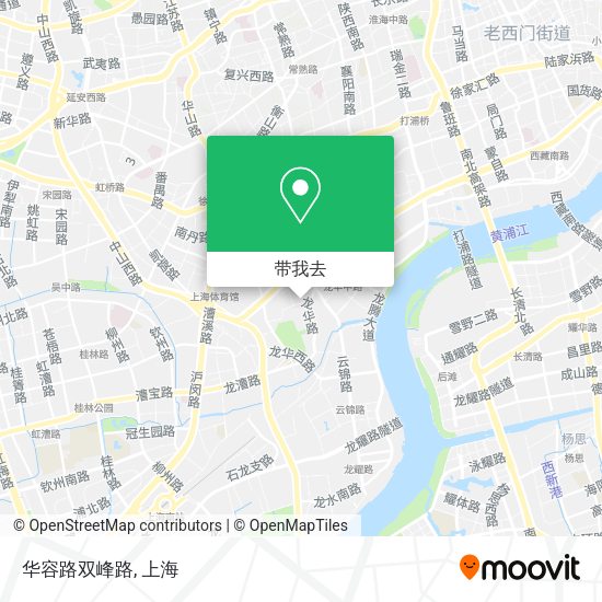 华容路双峰路地图