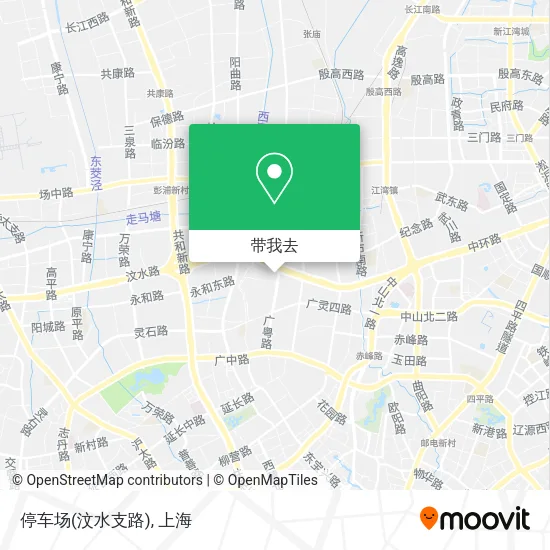 停车场(汶水支路)地图