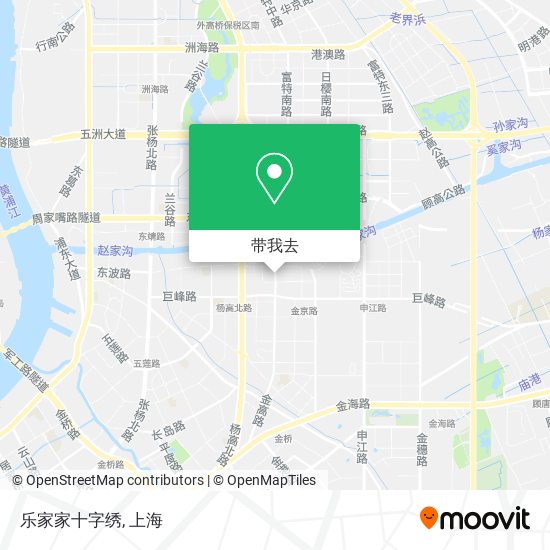 乐家家十字绣地图
