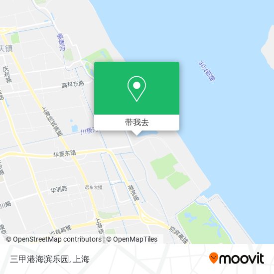 三甲港海滨乐园地图