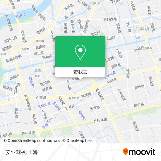 安业驾校地图