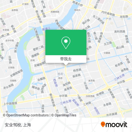 安业驾校地图