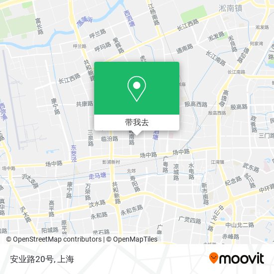 安业路20号地图