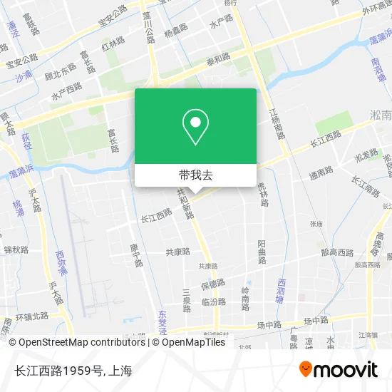 长江西路1959号地图