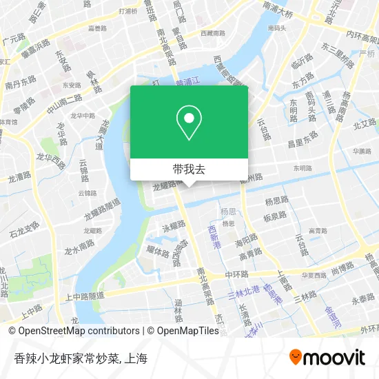 香辣小龙虾家常炒菜地图