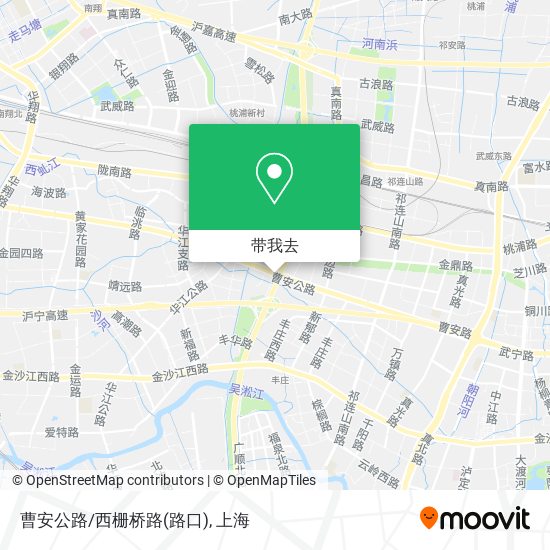 曹安公路/西栅桥路(路口)地图