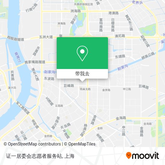 证一居委会志愿者服务站地图