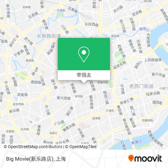 Big Movie(新乐路店)地图