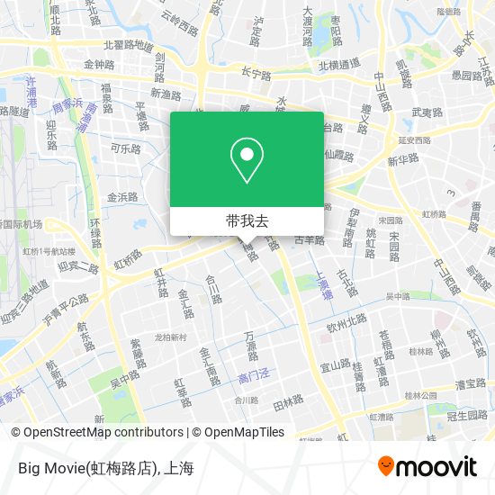 Big Movie(虹梅路店)地图