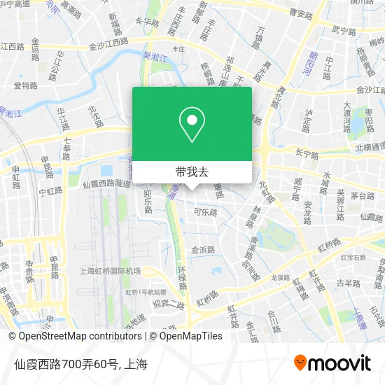 仙霞西路700弄60号地图