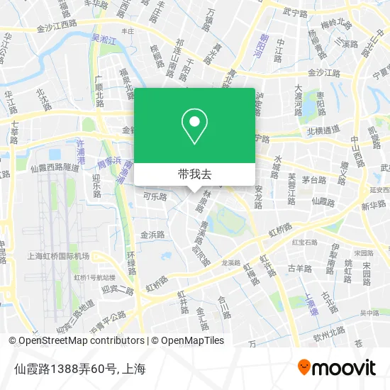 仙霞路1388弄60号地图