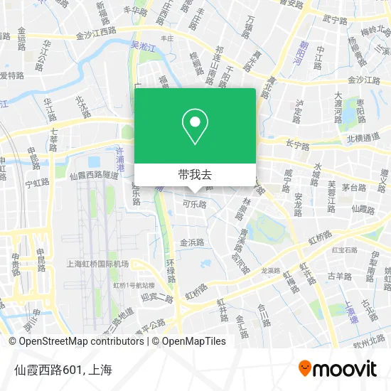 仙霞西路601地图