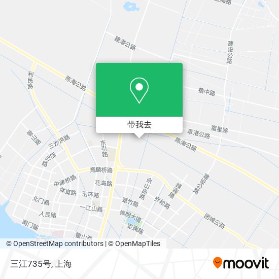 三江735号地图