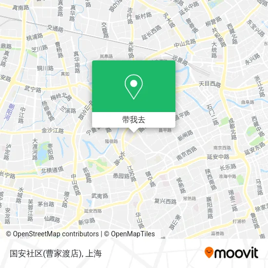 国安社区(曹家渡店)地图