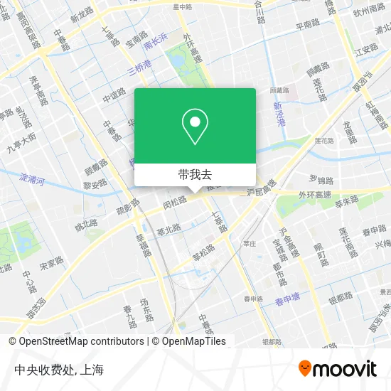 中央收费处地图