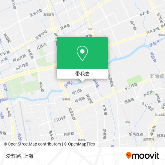 爱辉路地图