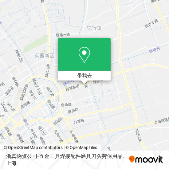 浙真物资公司-五金工具焊接配件磨具刀头劳保用品地图