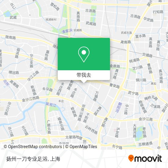 扬州一刀专业足浴地图