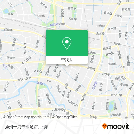 扬州一刀专业足浴地图