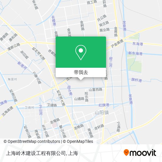 上海岭木建设工程有限公司地图