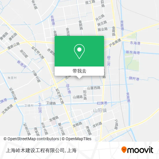 上海岭木建设工程有限公司地图
